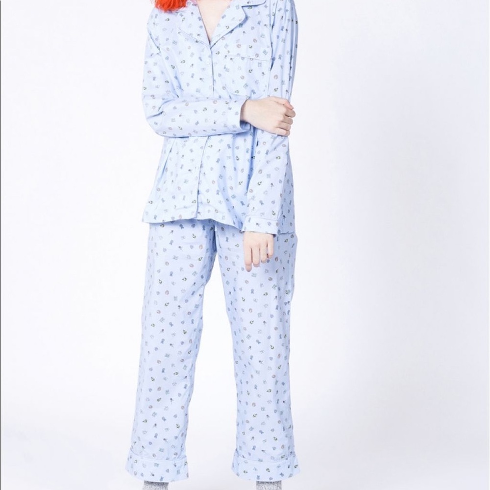 Wildfang button down pajama set